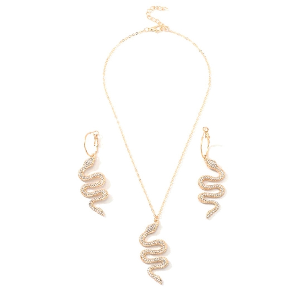 Snake jewelry set